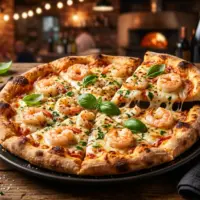 Pizza Crevetten