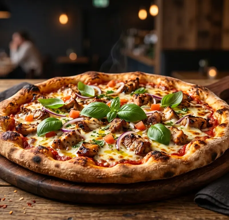 Kebab-Pizza