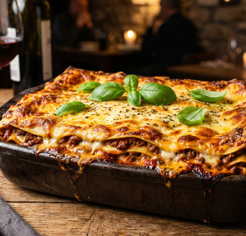 Lasagne mit Hackfleisch