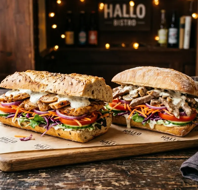 Poulet Pepito oder Kalbsgeschnetzeltes