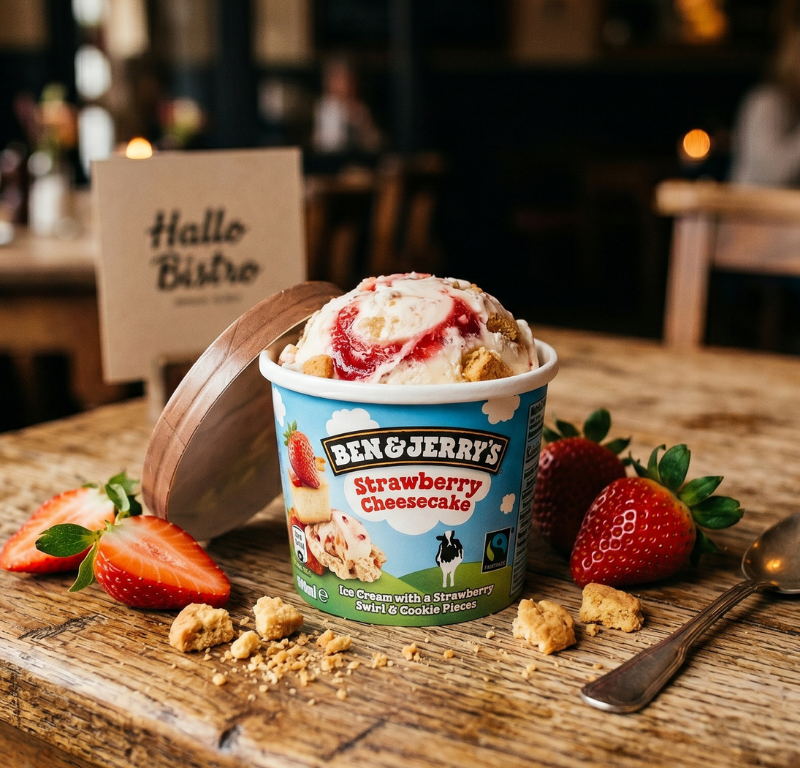 Ben & Jerry's Strawberry Cheesecake (100ml)