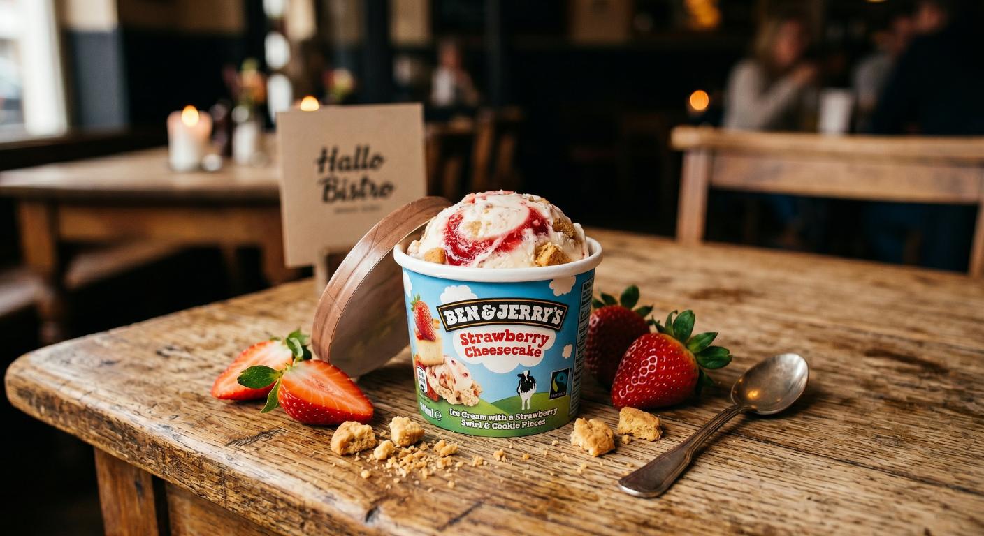 Ben & Jerry's Strawberry Cheesecake (100ml)